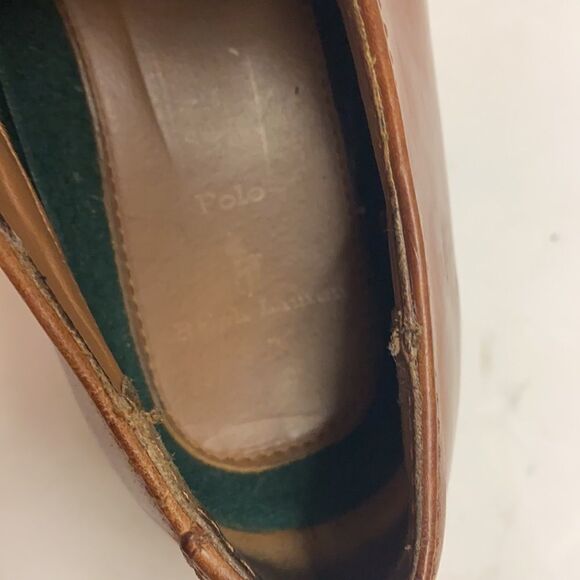 Polo Ralph Lauren Brown Oxford‎ Shoes size 10 B28 main image 10
